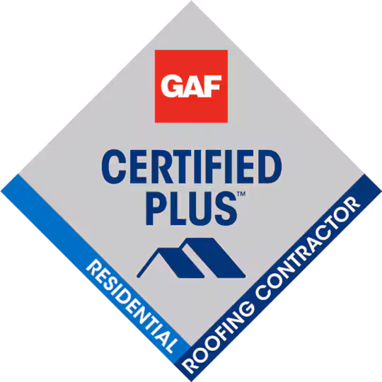 gaf certified plus residential roofing contractor in peoria, illinois