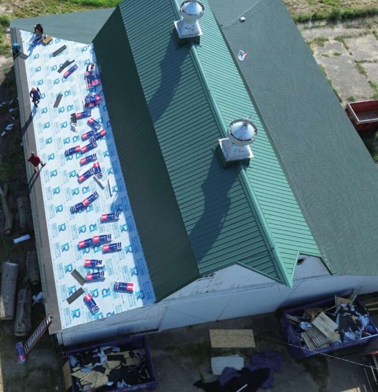 Miguel Rivera 10 Modern residential metal roofing installation providing long-term durability and energy efficiency for an Illinois home.
